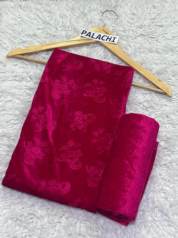 Korean Velvet 2PC - PINK