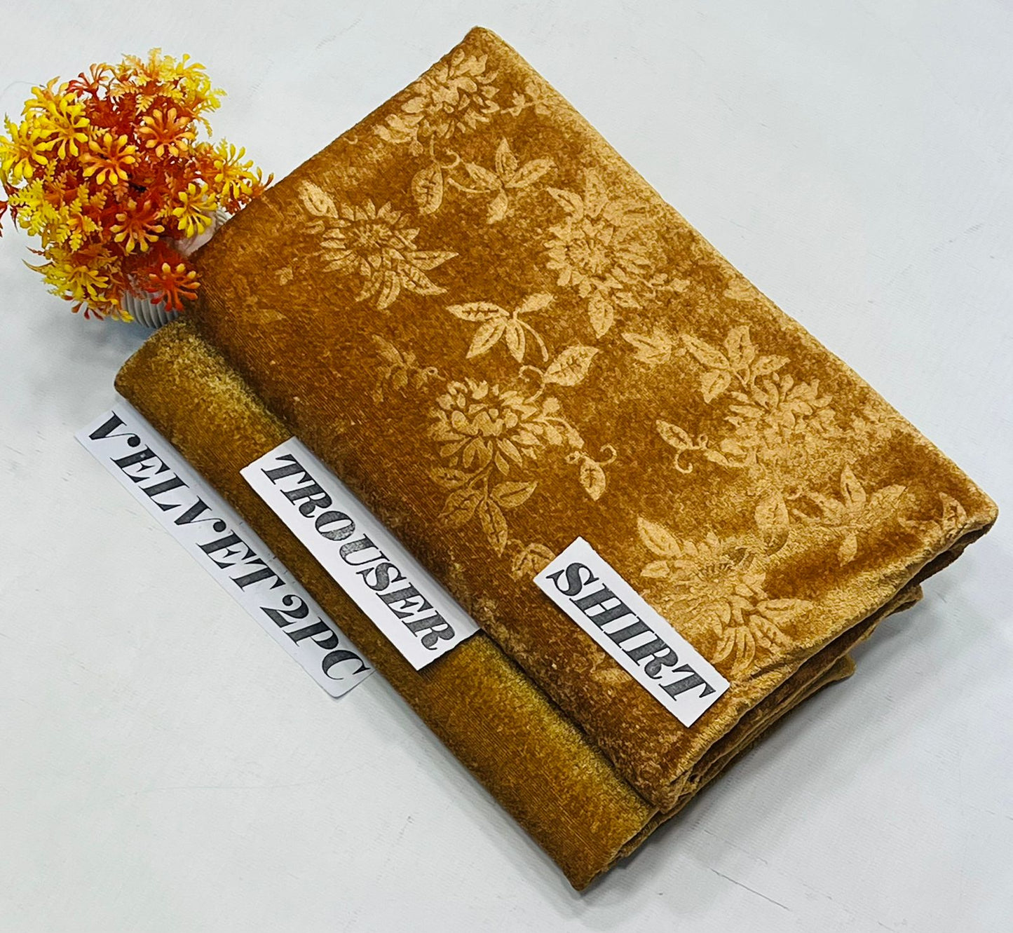 Korean Velvet 2PC - SKIN