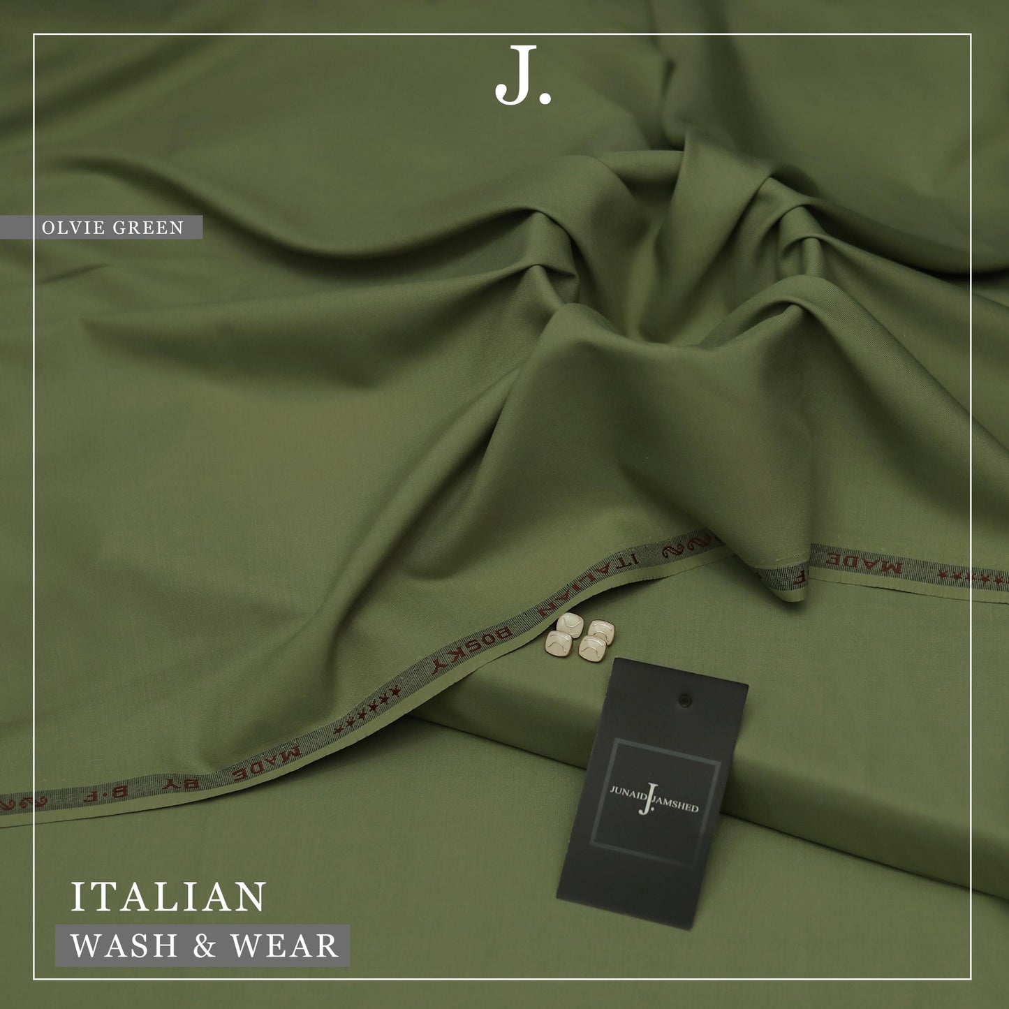 ITALIAN BOSKI - FOUR SEASON-OLIVE GREEN