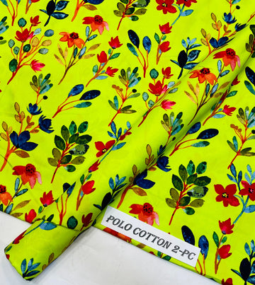 POLO COTTON PRINTED 2PC [ SALE OFFER ] 718