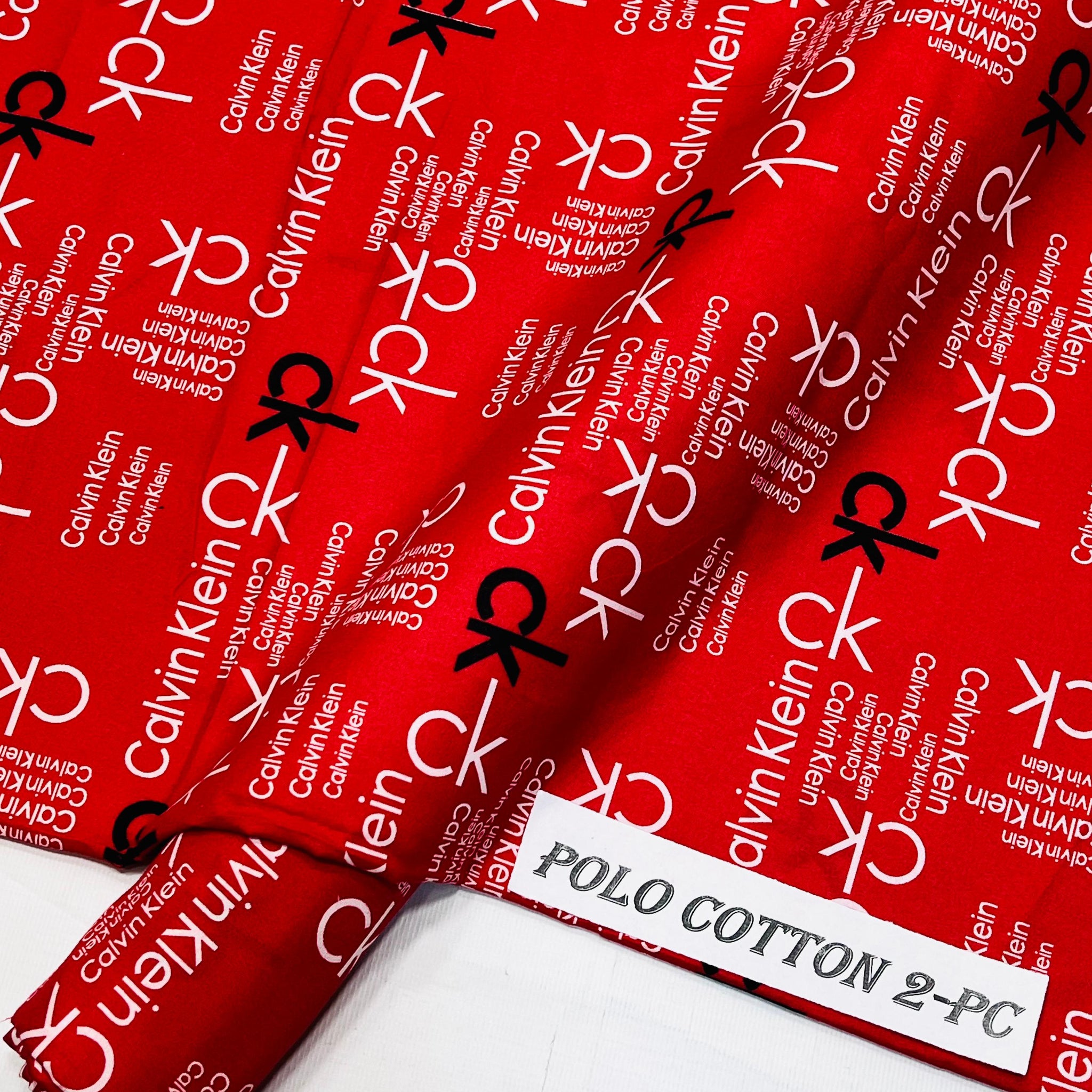 POLO COTTON PRINTED 2PC [ SALE OFFER ] 717