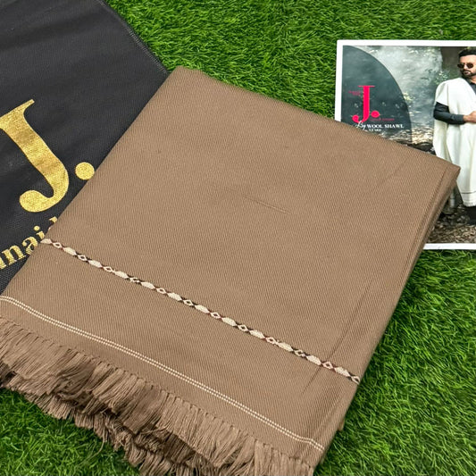 Men's Winter Wool shawl-copper 804