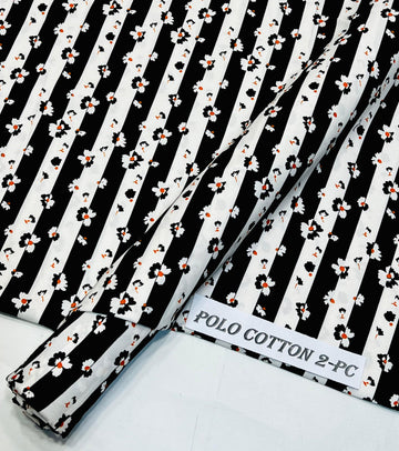 POLO COTTON PRINTED 2PC [ SALE OFFER ] 723