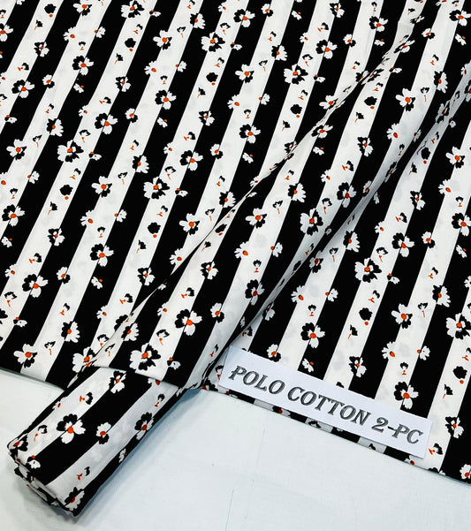 POLO COTTON PRINTED 2PC [ SALE OFFER ] 723