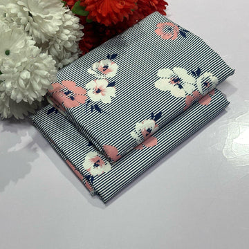 POLO COTTON PRINTED 2PC [ SALE OFFER ] 738