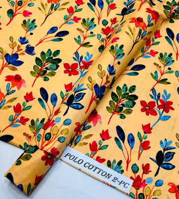 POLO COTTON PRINTED 2PC [ SALE OFFER ] 718