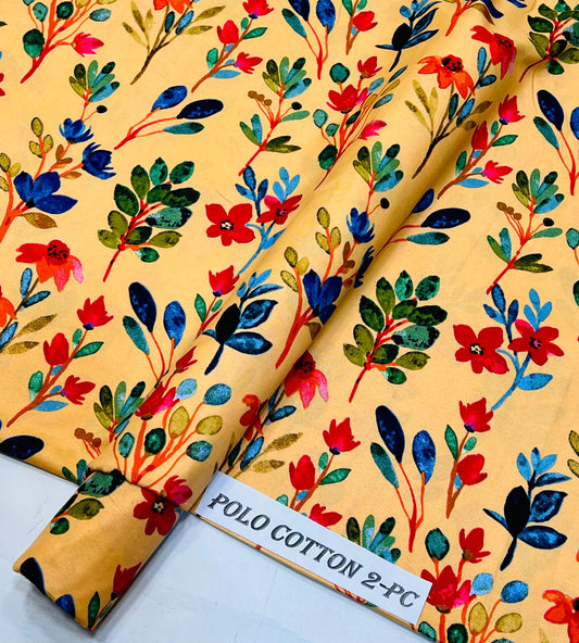 POLO COTTON PRINTED 2PC [ SALE OFFER ] 718